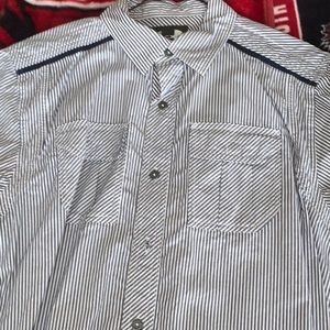 Under Armour short sleeve button down shirt